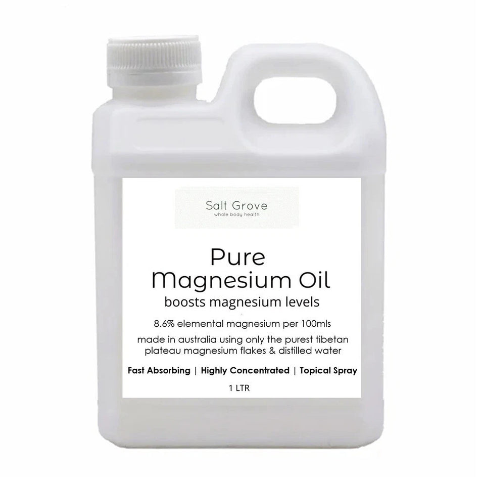 Premium Organic Magnesium Oil Spray | Pure Transdermal | Topical Use | Sleep Aid