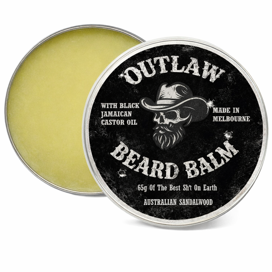 AUSTRALIAN SANDALWOOD TRIO Beard & Face Wash | Beard Balm | Beard Oil