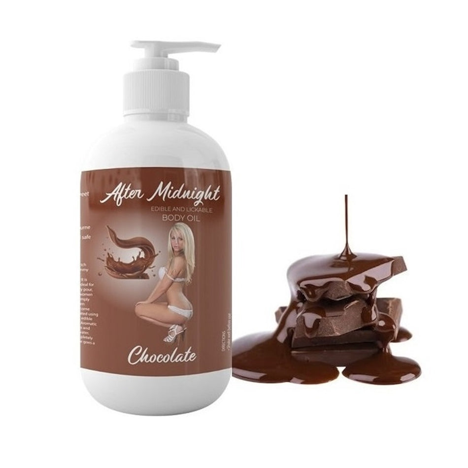 After Midnight – Chocolate Edible & Lickable Body Oil - 250ml
