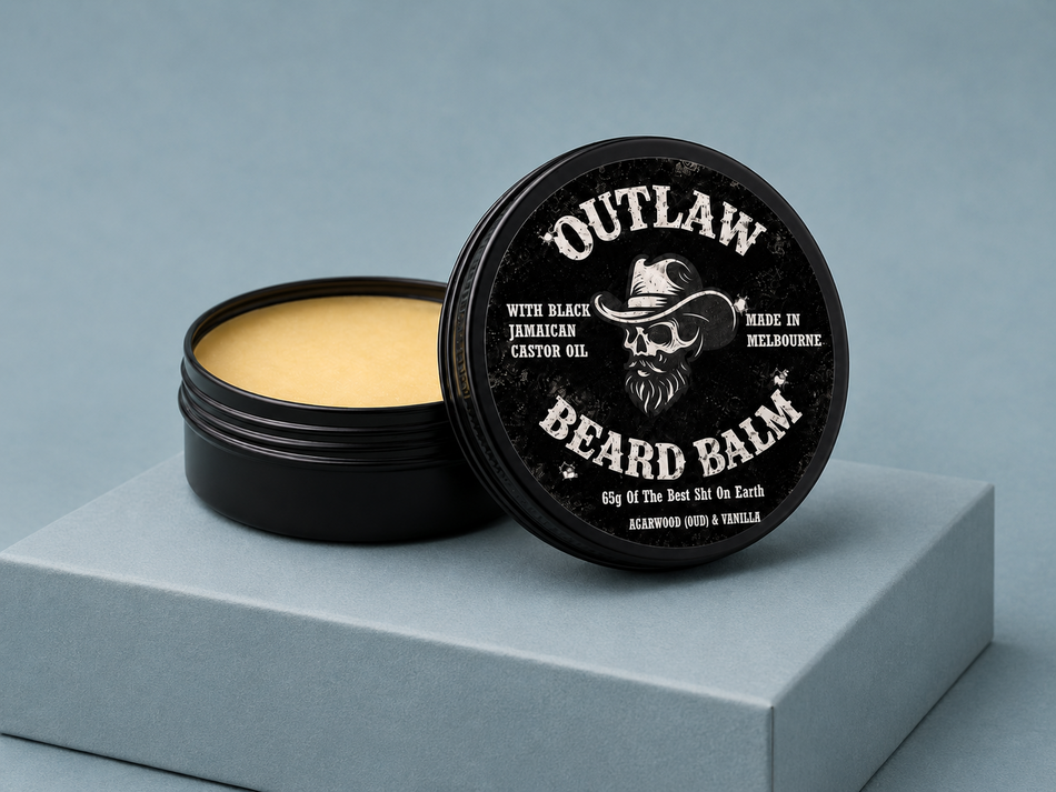 OUTLAW Premium Beard Balm – 65g OUDWOOD & DARK VANILLA