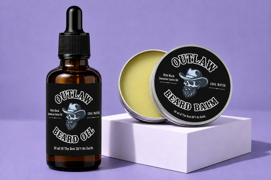 COOLWATER TYPE DUPE - Beard Balm & Beard Oil Set