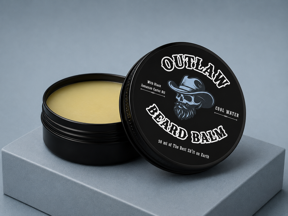 OUTLAW Premium Beard Balm – 65g COOL WATER TYPE