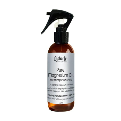 300 ML Magnesium Oil Spray 47% | Sleep Aid | Concentrated | Lemongrass Scented