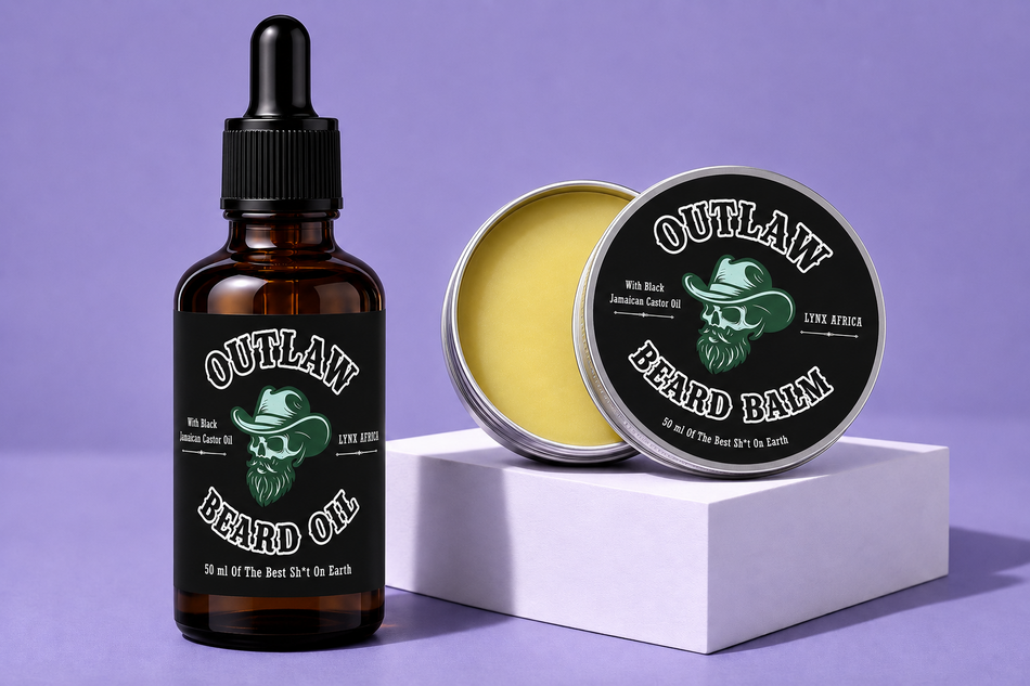 LYNX AFRICA TYPE DUPE - Beard Balm & Beard Oil Set