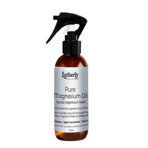 300 ML Magnesium Oil Spray 47% | Muscles | Concentrated | Rosemary Eucalyptus