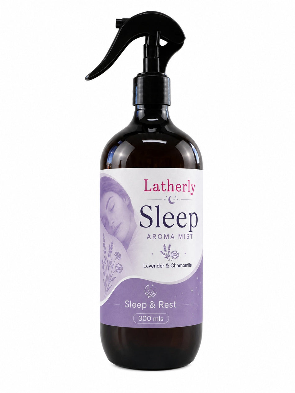 Latherly Sleep Aroma Mist 300 mL | Lavender & Chamomile | Pillow, Linen & Room Spray