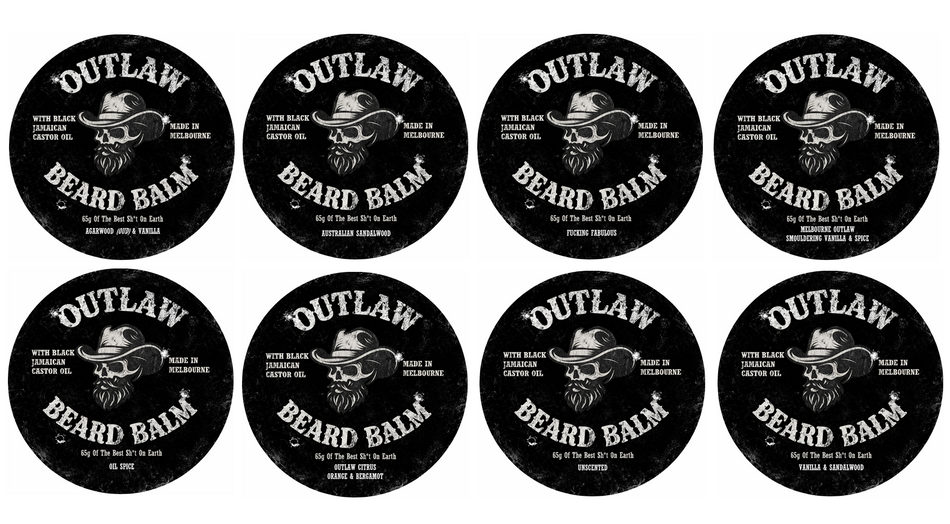 OutLaw Beard Balm ~65 Grams Various Scents